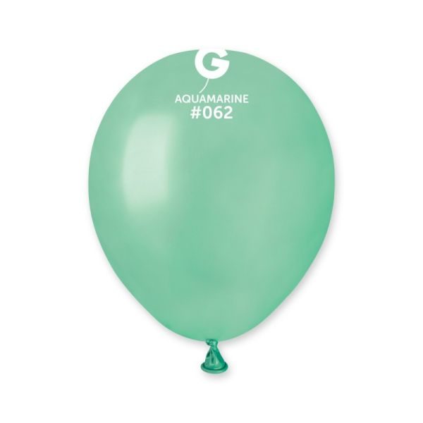 Балони АM50 цвят „Aquamarine-Metallic #062“ 5′-100бр.