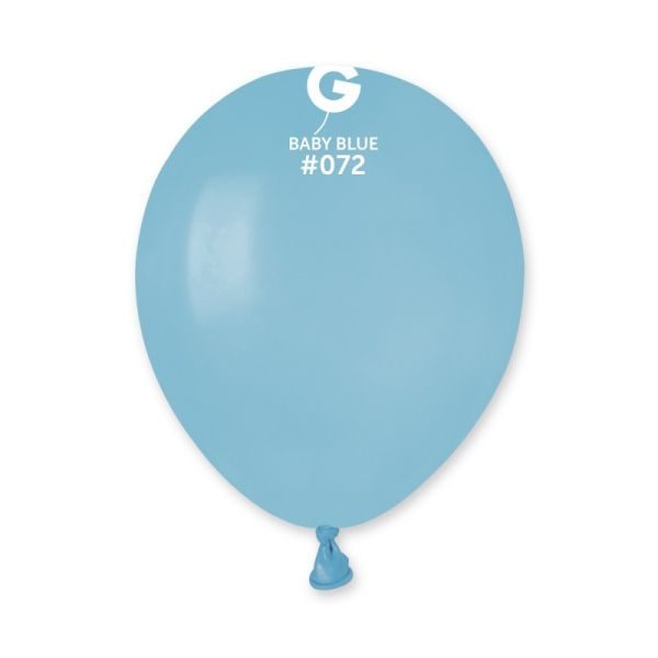 Балони A50 цвят „Baby Blue #072“ 5′-100бр.