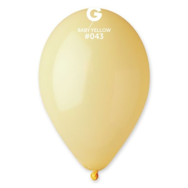 Балони G110 цвят „Baby Yellow #043“ 12′-100бр.
