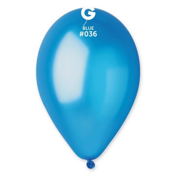 Балони GM110 цвят „Blue-Metallic #036“ 11′-100бр.