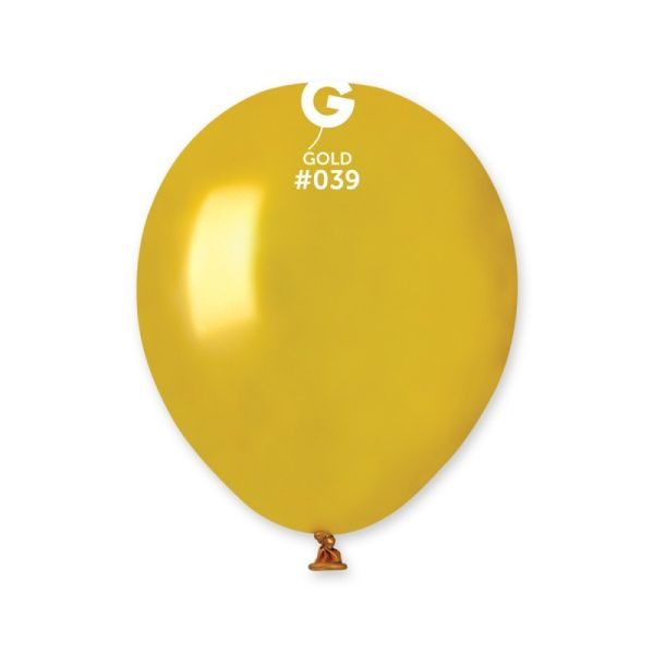 Балони АM50 цвят „Gold-Metallic #039“ 5′-100бр.