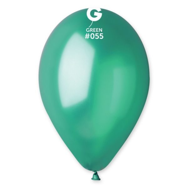 Балони GM110 цвят „Green-Metallic #055“ 11′-100бр.