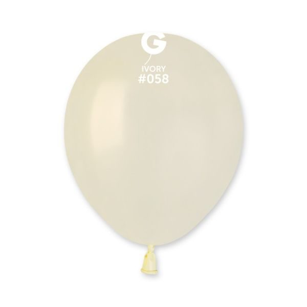 Балони АM50 цвят „Ivory-Metallic #058“ 5′-100бр.