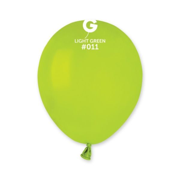 Балони A50 цвят „Light Green #011“ 5′-100бр.