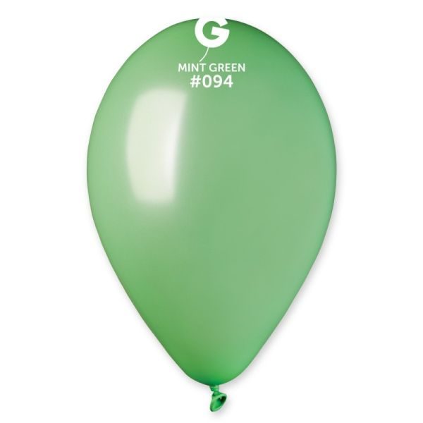 Балони GM110 цвят „Mint Green-Metallic #094“ 11′-100бр.