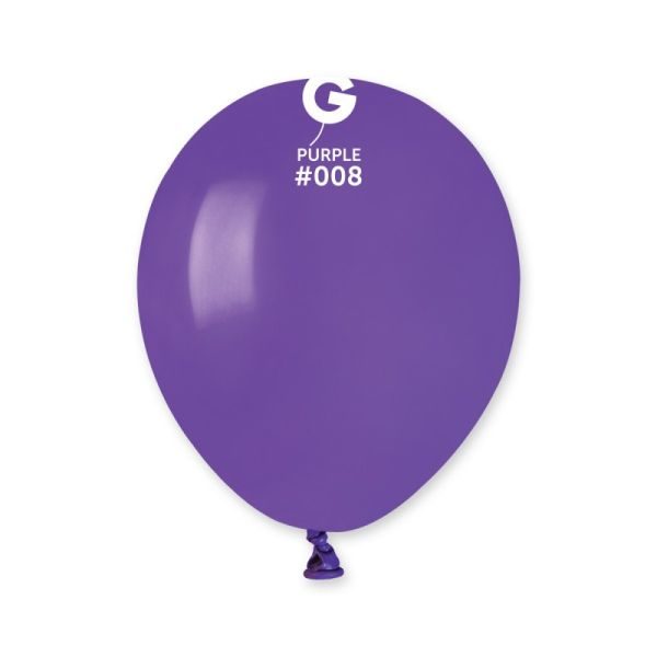 Балони A50 цвят „Purple #008“ 5′-100бр.