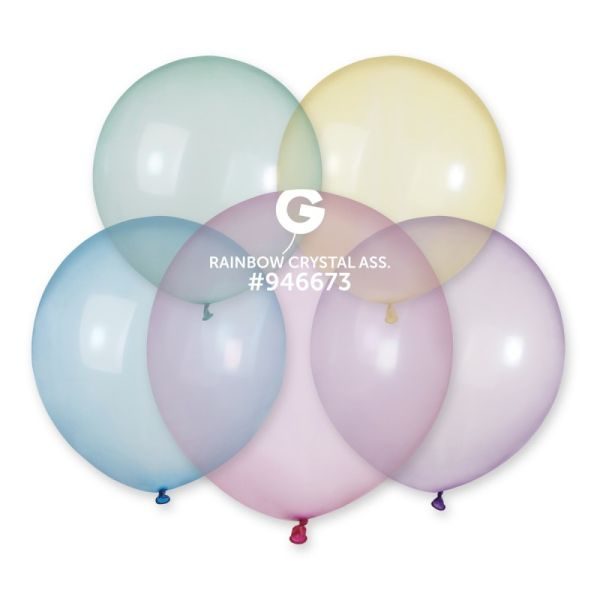 Балон G150 „Crystal Rainbow #114“ 19′-25бр.