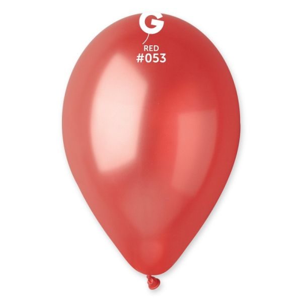 Балони GM110 цвят „Red-Metallic #053“ 11′-100бр.