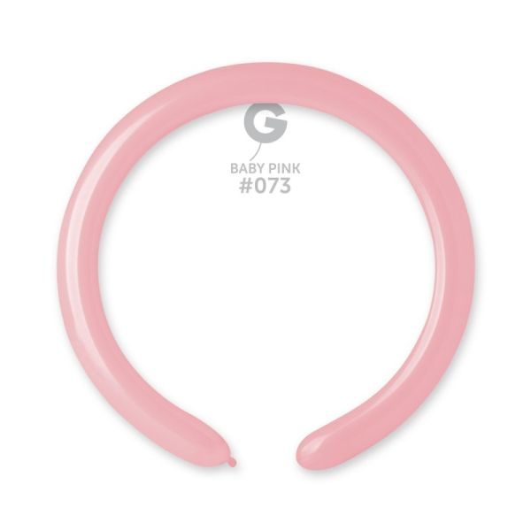 Моделиращи балони D4 цвят “Baby Pink #073“ 2′ 100бр.