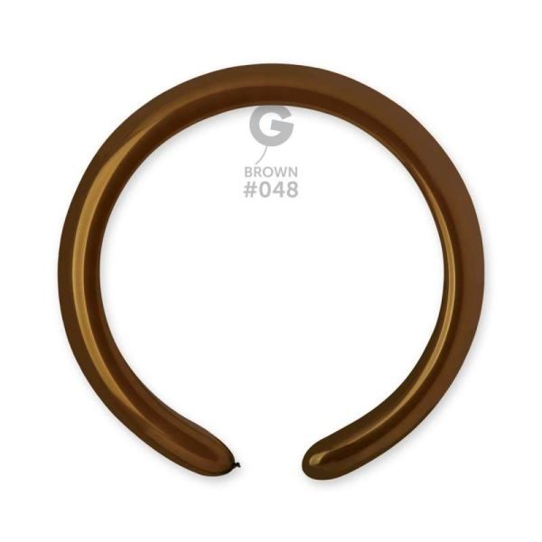 Моделиращи балони D4 цвят “Brown #048“ 2′ 100бр.