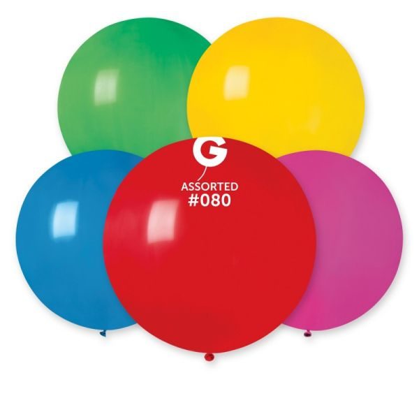 Балон G220 „Pastel-mix #080“ 31′-25бр.