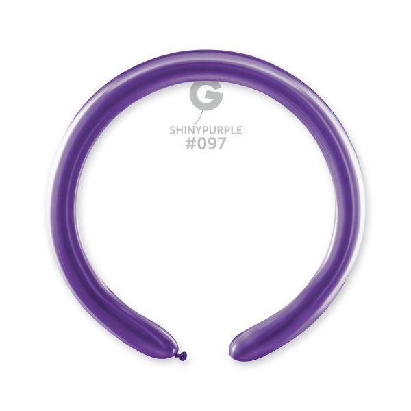 Моделиращи балони DB4 цвят „Shiny Purple #097“ 2′-50бр.
