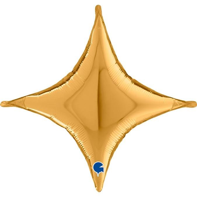 Балон „Concave Cross“ злато 18′-1бр.