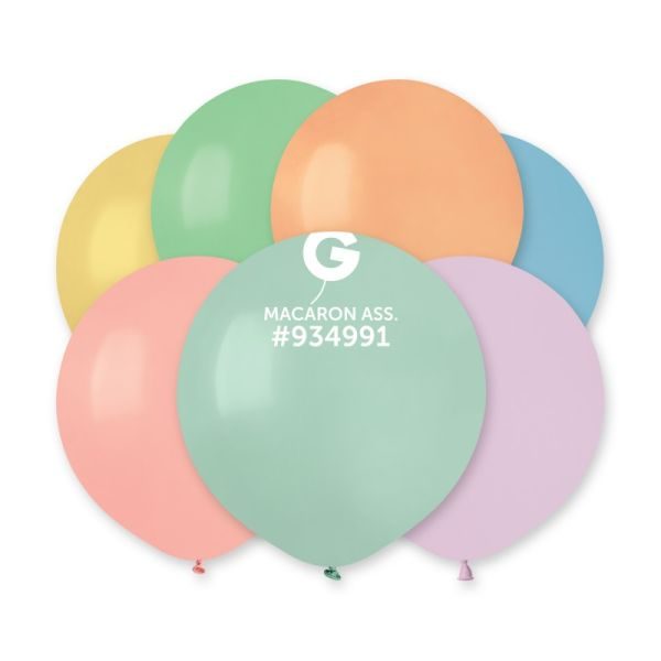 Балон G150 „Macaron-mix #111“ 19′-50бр.