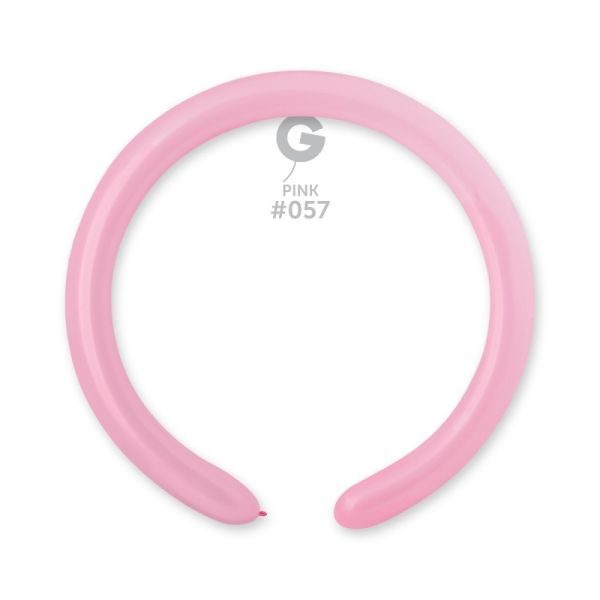 Моделиращи балони D4 цвят “Pink #057“ 2′ 100бр.