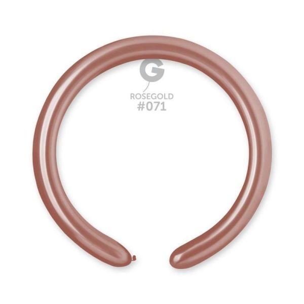 Моделиращи балони DM4 цвят “Rose Gold-Metallic #071“ 2′ 100бр.