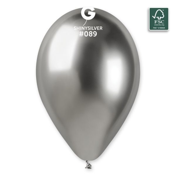 Балони GB120 цвят „Shiny Silver #089“ 13′-1бр. или опаковка от 50бр.
