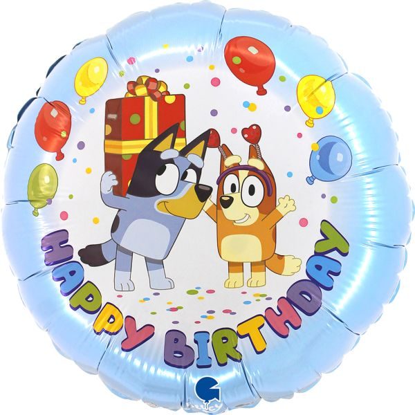 Балон „Bluey- Happy Birthday“ 18′ -1бр.