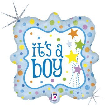 Балон „It’s a boy-звезди“ 18′ -1бр.
