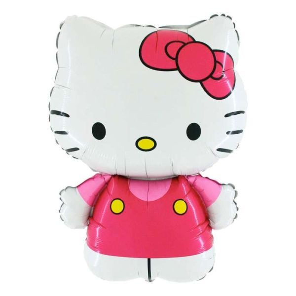 Балони „Hello Kitty-розови“-мини 14′ -5бр.