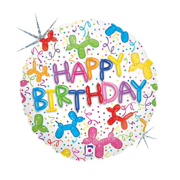 Балон „Happy Birthday от балони“ 18′ -1бр. в оп.