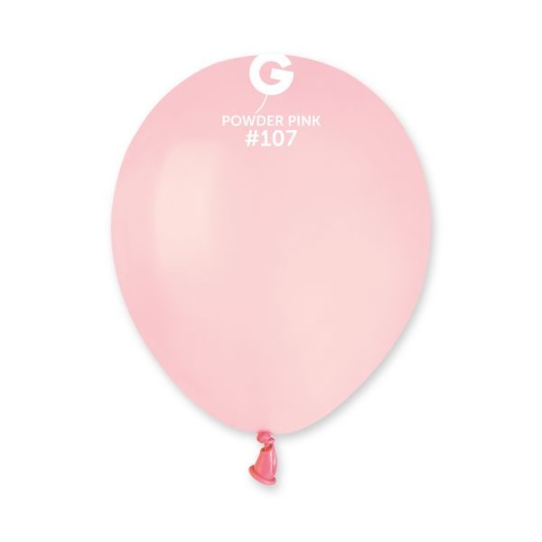 Балони A50 цвят „Powder Pink #107“ 5′-100бр.