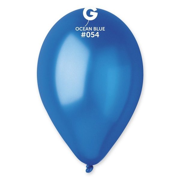 Балони GM110 цвят „Ocean Blue-Metallic #054“ 11′-100бр.