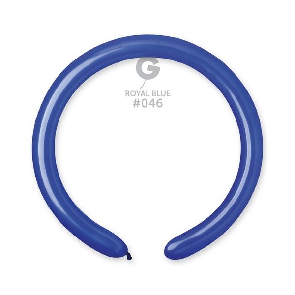 Моделиращи балони D4 цвят “Royal Blue #046“ 2′ 100бр.