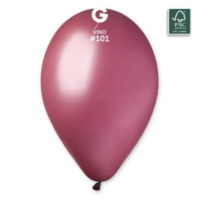 Балони G90 цвят „Vino #101“ 10′-100бр.