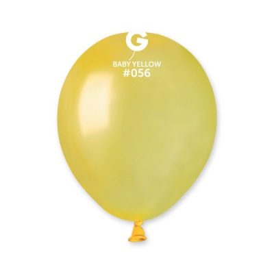 Балони АM50 цвят „Baby Yellow-Metallic #056“ 5′-100бр.