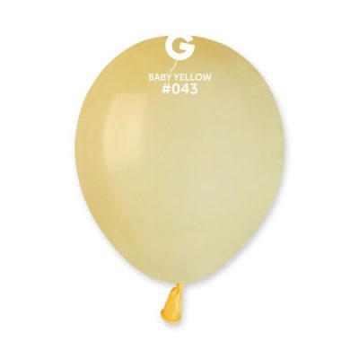 Балони A50 цвят „Baby Yellow #043“ 5′-100бр.