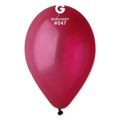 Балони G90 цвят „Burgundy #047“ 10′-100бр.