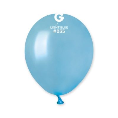 Балони АM50 цвят „Light Blue-Metallic #035“ 5′-100бр.