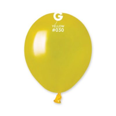 Балони АM50 цвят „Yellow-Metallic #030“ 5′-100бр.