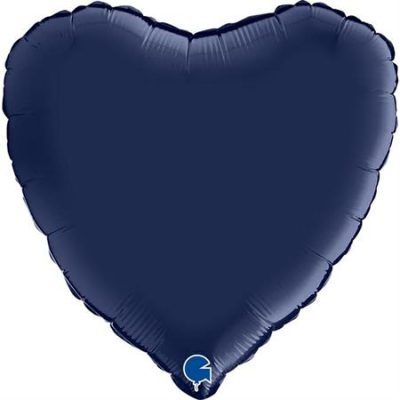 Балон „Сърце“ 18′  цвят: Нави сатен-1бр.