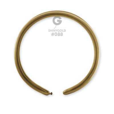 Моделиращи балони DB2 цвят „Shiny Gold #088“ 1′-50бр.