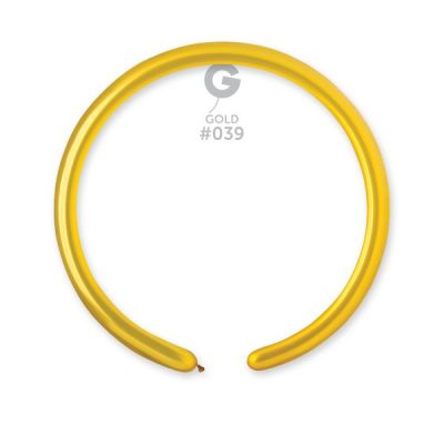 Моделиращи балони DM2 цвят “Gold-Metallic #039“ 1′ 100бр.