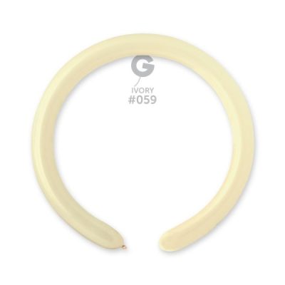 Моделиращи балони D4 цвят “Ivory #059“ 2′ 100бр.
