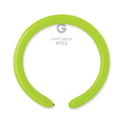 Моделиращи балони D4 цвят “Light Green #011“ 2′ 100бр.