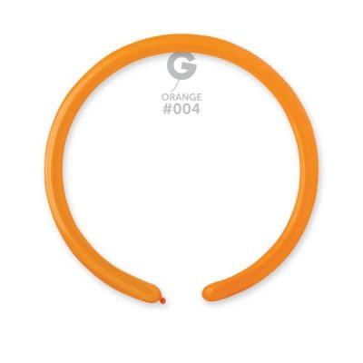 Моделиращи балони D2 цвят “Orange #004“ 1′ 100бр.