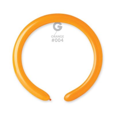 Моделиращи балони D4 цвят “Orange #004“ 2′ 100бр.
