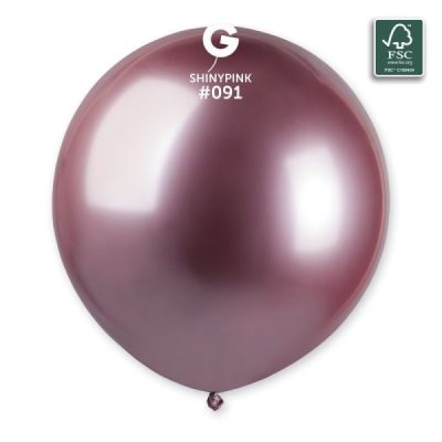 Балон GB150 цвят „Shiny Pink #091“ 19′-1бр.