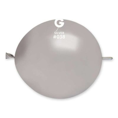 Линк балони GLM13 цвят „Silver-Metallic #038“ 13′-50бр.