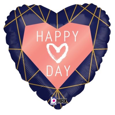 Балон „Сърце Happy day“ 21′ -1бр.