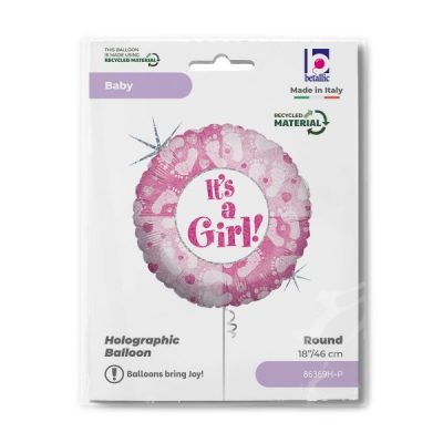 Балон „It’s a girl крачета“ 18′ -1бр. в оп.