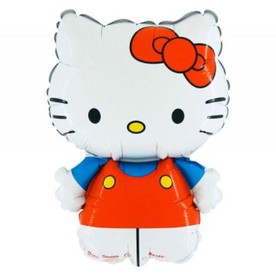 Балони „Hello Kitty-червени“-мини 14′ -5бр.