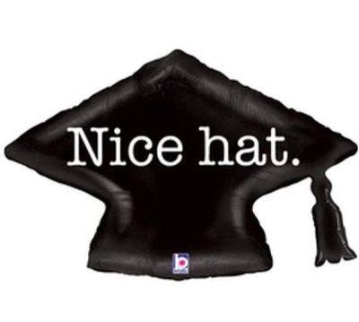 Балон „Абсолвентска шапка Nice hat.“ 31′ -1бр.