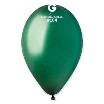 Балони G90 цвят „Emerald Green #104“ 10′-100бр.