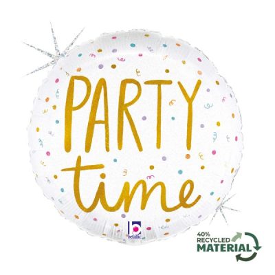 Балон „Party time и шампанско“ 18′ -1бр. в оп.