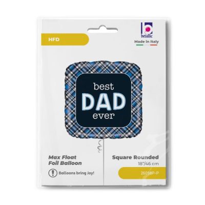 Балон „Best Dad Ever“ 18′ -1бр. в оп.